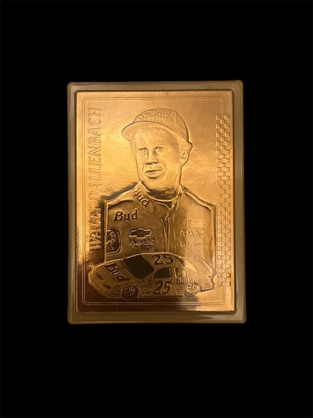 Mark Martin NASCAR Racing Collectible Gold Card